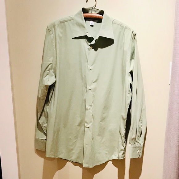 Banana Republic Other - 🎁 3/$10 BANANA REPUBLIC GREEN BUTTON DOWN SIZE L
